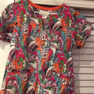 Vera Bradley Scrub Top